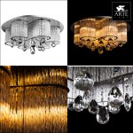 Светильник потолочный Arte lamp A8562PL-15CL ONDATA TWINKLE