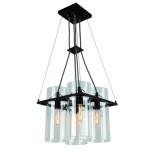 Светильник подвесной Arte lamp A8586SP-4BK PIATTO