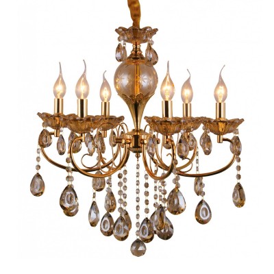 Люстра хрустальная Arte lamp A8791LM-6GO SolfEggio Люстра хрустальная Arte lamp A8791LM-6GO SolfEggio