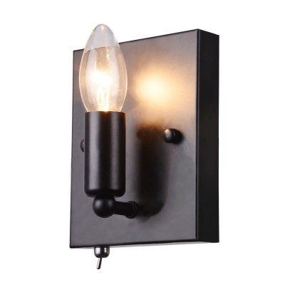 

Светильник бра Arte lamp A8811AP-1BK BASTAGLIA, A8811AP-1BK
