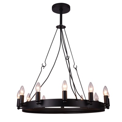 

Люстра под старину Arte lamp A8811SP-12BK, A8811SP-12BK