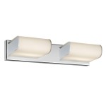 Светильник настенный 470мм 2*G9 Arte lamp A8856AP-2CC LIBRI