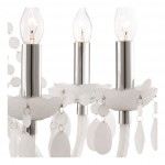 Подвесная люстра белая Arte lamp A8888LM-8WH Morris