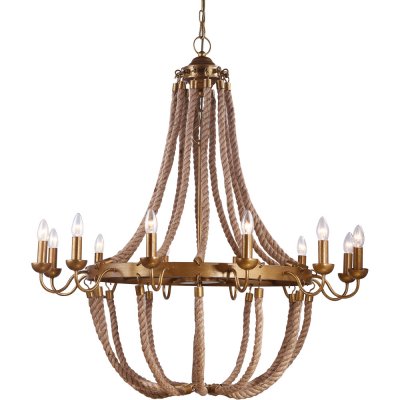 Подвесная люстра Arte lamp A8957LM-12BZ Amaca