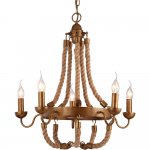 Подвесная люстра Arte lamp A8957LM-5BZ Amaca