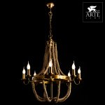 Подвесная люстра Arte lamp A8957LM-8BZ Amaca