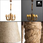 Подвесная люстра Arte lamp A8958LM-8BR Corda
