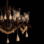 Подвесная люстра Arte lamp A8989LM-8BR Galeone