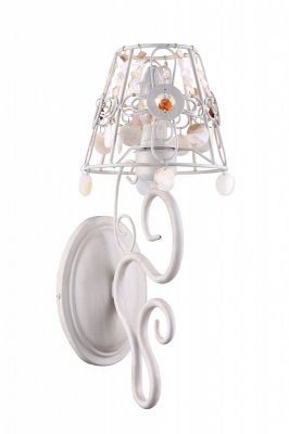 Светильник настенный Arte lamp A9027AP-1WA IDILLIO Светильник настенный Arte lamp A9027AP-1WA IDILLIO