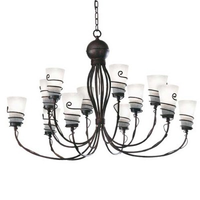 Люстра Arte Lamp A9051LM-12BR Spiral