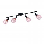 Светильник потолочный Arte lamp A9163PL-4BK Grato