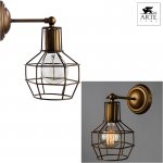 Светильник настенный бра Arte lamp A9182AP-1BZ INTERNO