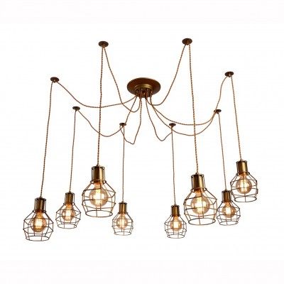 

Люстра паук лофт Arte lamp A9182SP-8BZ INTERNO, A9182SP-8BZ
