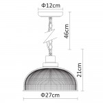 Светильник подвесной Arte lamp A9187SP-1CC RICARDO