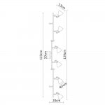 Светильник потолочный Arte lamp A9189PL-6GY GOTTO