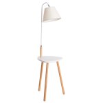 Торшер со столиком Arte Lamp A9201PN-1WH COMBO