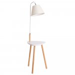 Торшер со столиком Arte Lamp A9201PN-1WH COMBO