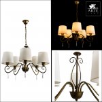 Люстра Arte lamp A9239LM-5BR Carolina