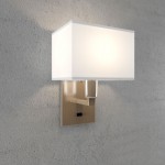 Светильник бра с выключателем Arte lamp A9248AP-1AB Hall