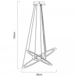 Светильник подвесной Arte lamp A9305SP-3WH ROTONDO TUTTO