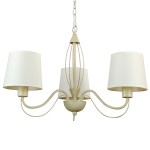 Люстра белая классическая Arte lamp A9310LM-3WG Orlean