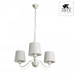 Люстра белая классическая Arte lamp A9310LM-3WG Orlean