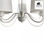 Люстра белая классическая Arte lamp A9310LM-5WG Orlean