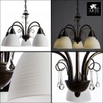 Светильник подвесной Arte lamp A9312LM-5BR SEGRETO