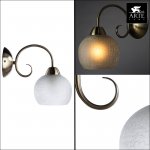 Светильник бра Arte lamp A9316AP-1AB Margo