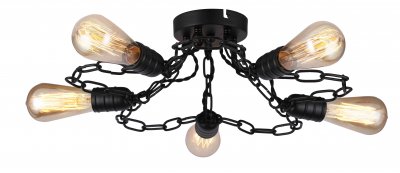 

Люстра потолочная Arte Lamp A9344PL-5BK, A9344PL-5BK
