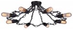 Люстра потолочная Arte Lamp A9344PL-8BK