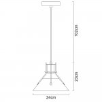 Светильник подвесной Arte Lamp A9347SP-1BK STARK