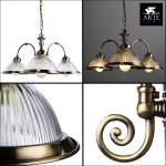 Люстра Arte Lamp A9366LM-3AB American Diner