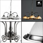 Люстра Arte Lamp A9366LM-5SS American Diner