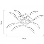 Светильник потолочный Arte lamp A9442PL-8CC MATTINO