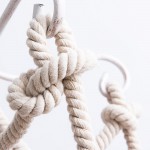 Люстра с канатами Arte Lamp A9477PL-5WG NODO