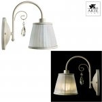 Светильник настенный бра Arte lamp A9515AP-1WG Alexia