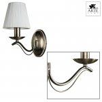 Светильник бра Arte lamp A9521AP-1AB Damain 