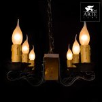 Люстра ретро Arte lamp A9525LM-6BR Taverna