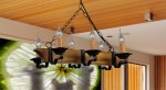 Люстра ретро Arte lamp A9525LM-6BR Taverna