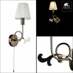 Светильник настенный Arte lamp A9531AP-1AB LIZZY