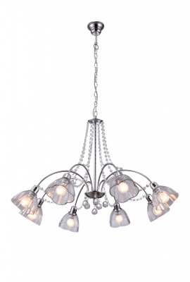 Подвесная люстра Arte lamp A9559LM-8CC Silenzio Подвесная люстра Arte lamp A9559LM-8CC Silenzio