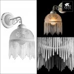 Светильник бра Arte lamp A9560AP-1WG Perlina