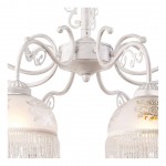 Подвесная люстра Arte lamp A9560LM-8WG Perlina