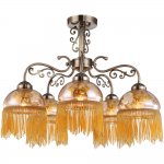 Люстра на штанге Arte lamp A9560PL-5AB Perlina