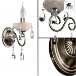 Светильник настенный Arte lamp A9591AP-1AB ONYX RED