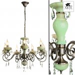 Светильник подвесной Arte lamp A9592LM-7AB ONYX GREEN