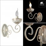 Светильник настенный Arte lamp A9594AP-1WG LUCIA