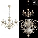 Люстра подвесная Arte lamp A9594LM-5WG Lucia