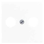 JUNG АS 500 бежевый антибактериальный Накладка TV-FM розетки (ABA561PLTV)